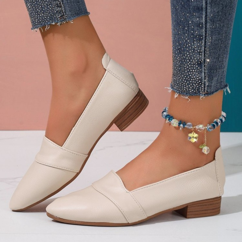 Slip on Shoes Womens Flat Wome - Casual Sandal Leather 评论和价格