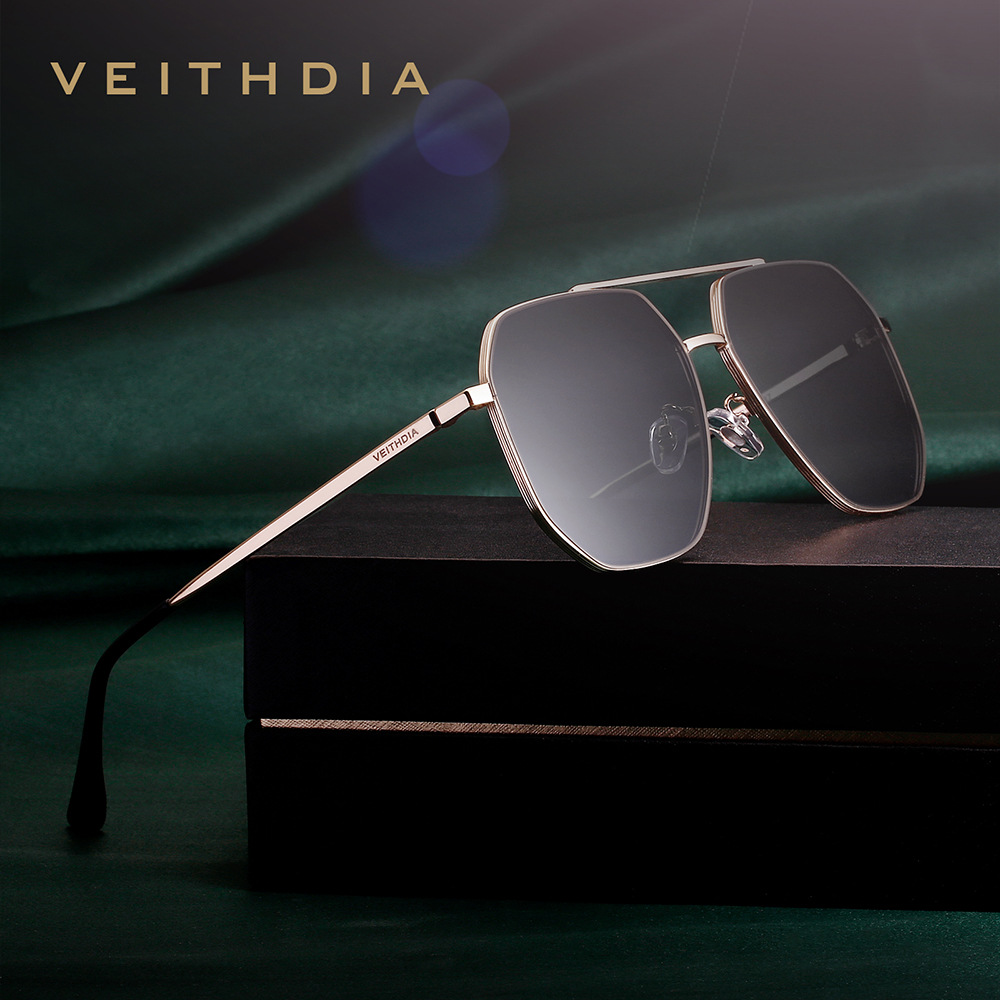 VEITHDIA Brand Nylon Material  - Sunglasses Aviator Polarized 评论和价格