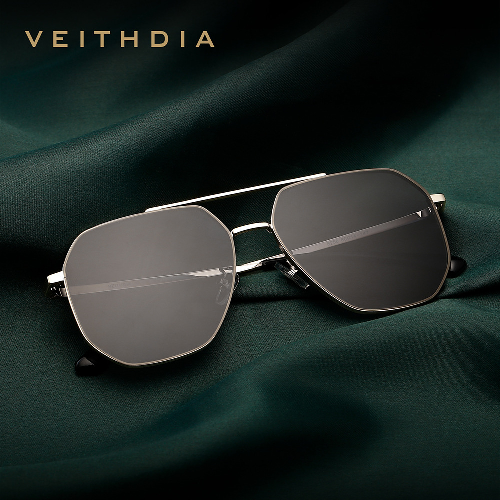 VEITHDIA Brand Nylon Material  - Sunglasses Aviator Polarized 评论和价格