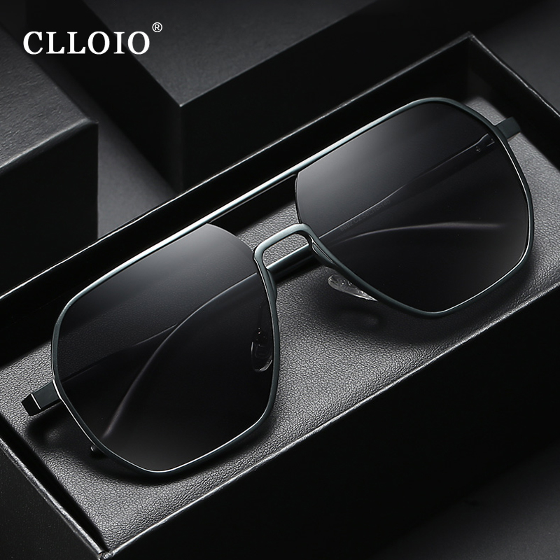 CLLOIO New Fashion Aluminum Ph - Sunglasses Aviator Polarized 评论和价格