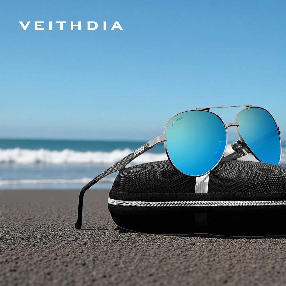 VEITHDIA Pilot Sunglasses Alum - Sunglasses Aviator Polarized 评论和价格